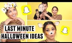 LAST MINUTE HALLOWEEN IDEAS | SNAPCHAT INSPIRED