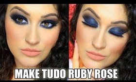 MAQUIAGEM COMPLETA USANDO PRODUTOS RUBY ROSE - #DudaTodoDiaEmDezembro 1