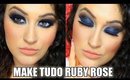 MAQUIAGEM COMPLETA USANDO PRODUTOS RUBY ROSE - #DudaTodoDiaEmDezembro 1