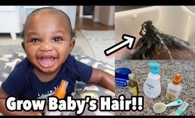 Baby Natural Hair Care Routine 2019 (GROW HAIR FAST)