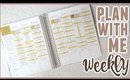 Weekly Plan With Me In My Erin Condren LifePlanner (using a vertical as an hourly)