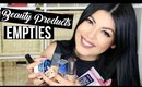 EMPTIES: Beauty Products