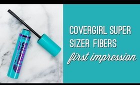 COVERGIRL Super Sizer Fibers Mascara First Impression