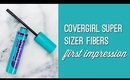 COVERGIRL Super Sizer Fibers Mascara First Impression