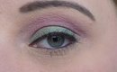 Pink & Green Eyeshadow Tutorial