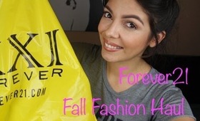 Forever21 Fall Fashion Haul