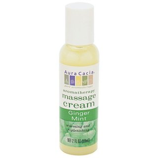 Aura Cacia Ginger/Mint Aromatherapy Massage Cream