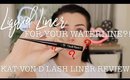 KAT VON D LASH LINER  Review & Wear Test
