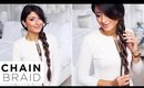 Chain Braid | DKNY Inspired Hairstyle