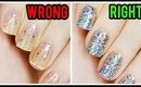 5 Things You're Doing WRONG When Using Glitter Polish!
