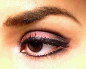 red and black for brown eyes?