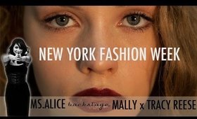 Mally Beauty backstage at New York Fashion Week : Tracy Reese FW 2014