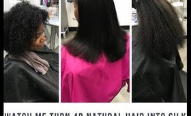 Omg her hair is so thick! Can i turn it into silk??!!FOLLOW ME ON IG @_IAMCYNDO