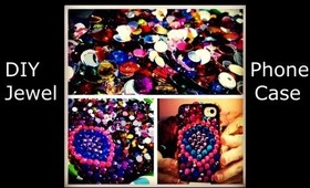DIY Bedazzled Phone Case