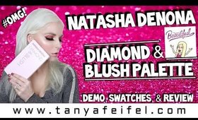 Natasha Denona Diamond & Blush Palette #OMG! | Demo, Swatches, & Review | Tanya Feifel-Rhodes