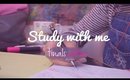 Study with me finals edition {time-lapse} with calming music | pharmacy student year 2 | Reem