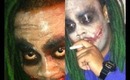 The Joker Halloween makeup: Fiance edition (THE DARK KNIGHT JOKER)