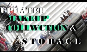 Makeup Collection & Storage March 2014 UPDATED