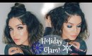 Sapphire Holiday Glam | Hair & Makeup #Ulta