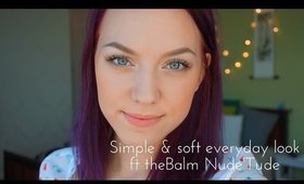 theBalm Nude'Tude - Simple everyday look