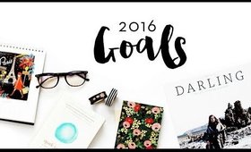 2016 Goals | Home, Beauty, Meal Prepping