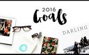 2016 Goals | Home, Beauty, Meal Prepping