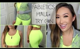 FABLETICS WORKOUT CLOTHING HAUL + TRY ON ♡ | hollyannaeree