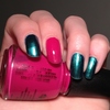 China Glaze Deviantly Darling & Designer Satin