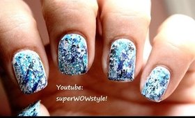 NEW Rugged Nails Technique ! - NO TOOLS + NO DRAWING !! ✦ Dry Brush Nail Art Designs Tutorial