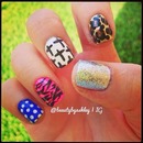 Girly nails! :)