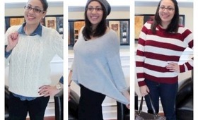 How To Style Chunky Sweaters ♡