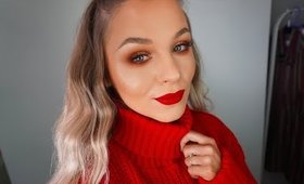CHRISTMAS MAKEUP TUTORIAL / GET READY WITH ME