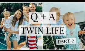 Q + A: Twin Life Part 2 (different personalities, school, being a twin mom) | Kendra Atkins