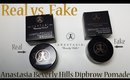 Real vs  Fake: Anastasia Beverly Hills Dipbrow Pomade