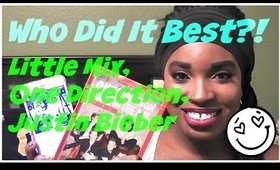 Who Did It Best??! (Album Reviews) -- Little Mix, 1D, Justin Bieber