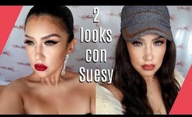 2 maquillajes FACILES con SUESY Cosmeticos | auroramakeup