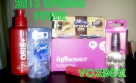 Unboxing Influenster's Spring Fever VoxBox 2013