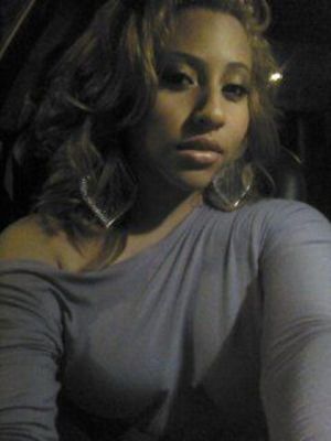 Sparkly eye make up.
Hair curled with a flat iron.