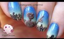 E.T. phone home fiber optic nail art tutorial