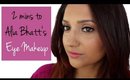2 Minutes to Alia Bhatt's Eye Makeup