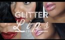 RED GLITTER LIP TUTORIAL | PAT MCGRATH GLITTER LIP KIT INSPIRED | COLLAB WITH LINA D. ARTISTRY