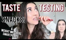 Taste Testing Snacks and Weight Watchers Points!