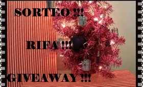 SORTEO - RIFA - GIVEAWAY