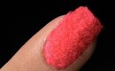 Make Velvet Dust/ velvet powder velvet nails nail art tutorial how to do at home DIY beginners