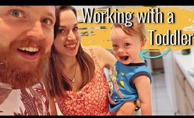 DAY IN THE LIFE of a Work at Home Mom and Dad