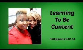 Devotional Diva - Learning To Be Content