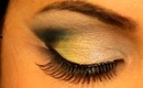 Eid Special Green & Blue Makeup : For Brown or Tan Skin