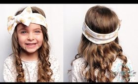 How To: Easy Toddler Headband Hairstyle | Pretty Hair is Fun