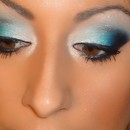 Blue had at me hello eyeshadow palette products used are down below.