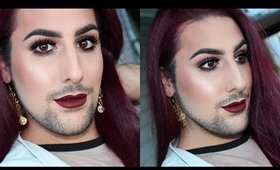 Vampy Fall Inspired Makeup Tutorial | Brandon Nitti